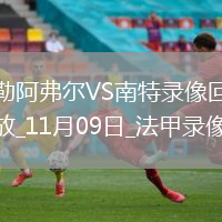 11月09日法甲第12轮勒阿弗尔vs南特全场录像